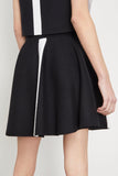 JW Anderson Skirts Contrast A-Line Mini Skirt in Black JW Anderson Contrast A-Line Mini Skirt in Black