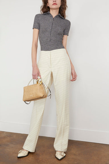 JW Anderson Pants Front Pocket Straight Trousers in Ivory JW Anderson Front Pocket Straight Trousers in Ivory