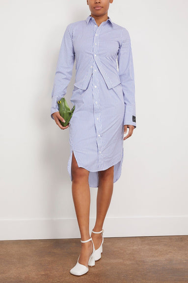 JW Anderson Casual Dresses Shirt Dress in Light Blue/White JW Anderson Shirt Dress in Light Blue/White