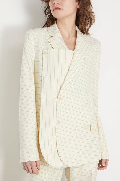 JW Anderson Jackets Panelled Blazer in Ivory JW Anderson Panelled Blazer in Ivory