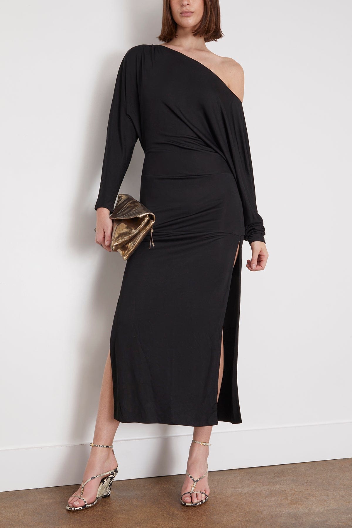 Khaite Cocktail Dresses Junet Dress in Black Khaite Junet Dress in Black