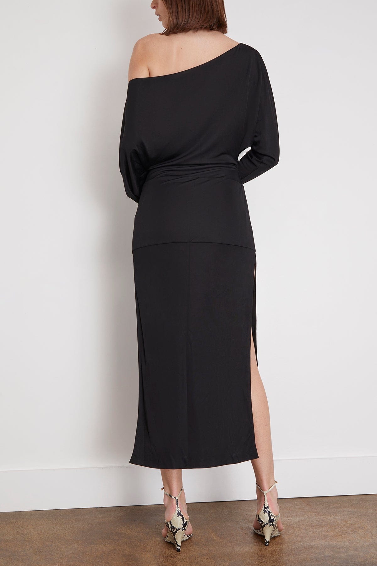 Khaite Cocktail Dresses Junet Dress in Black Khaite Junet Dress in Black