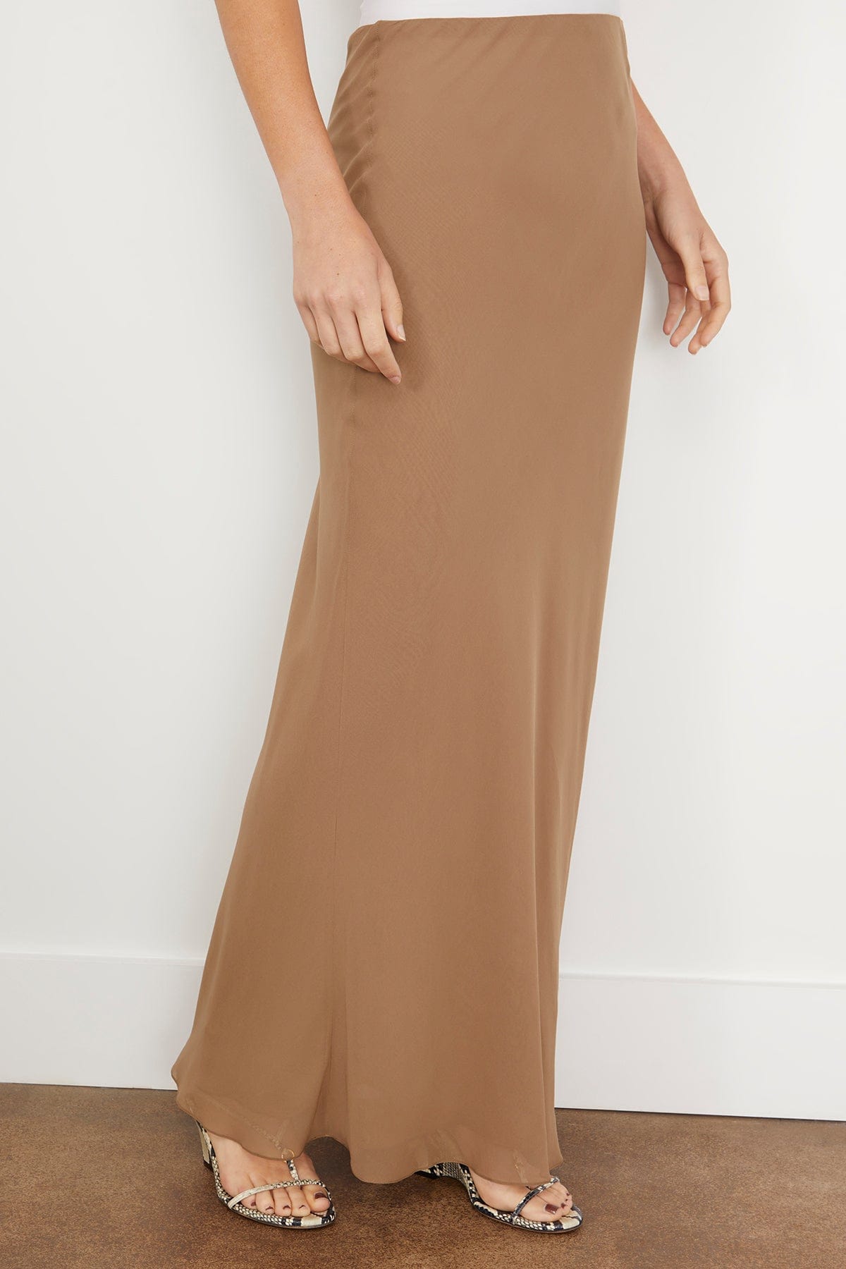 Khaite Skirts Mauva Skirt in Toffee