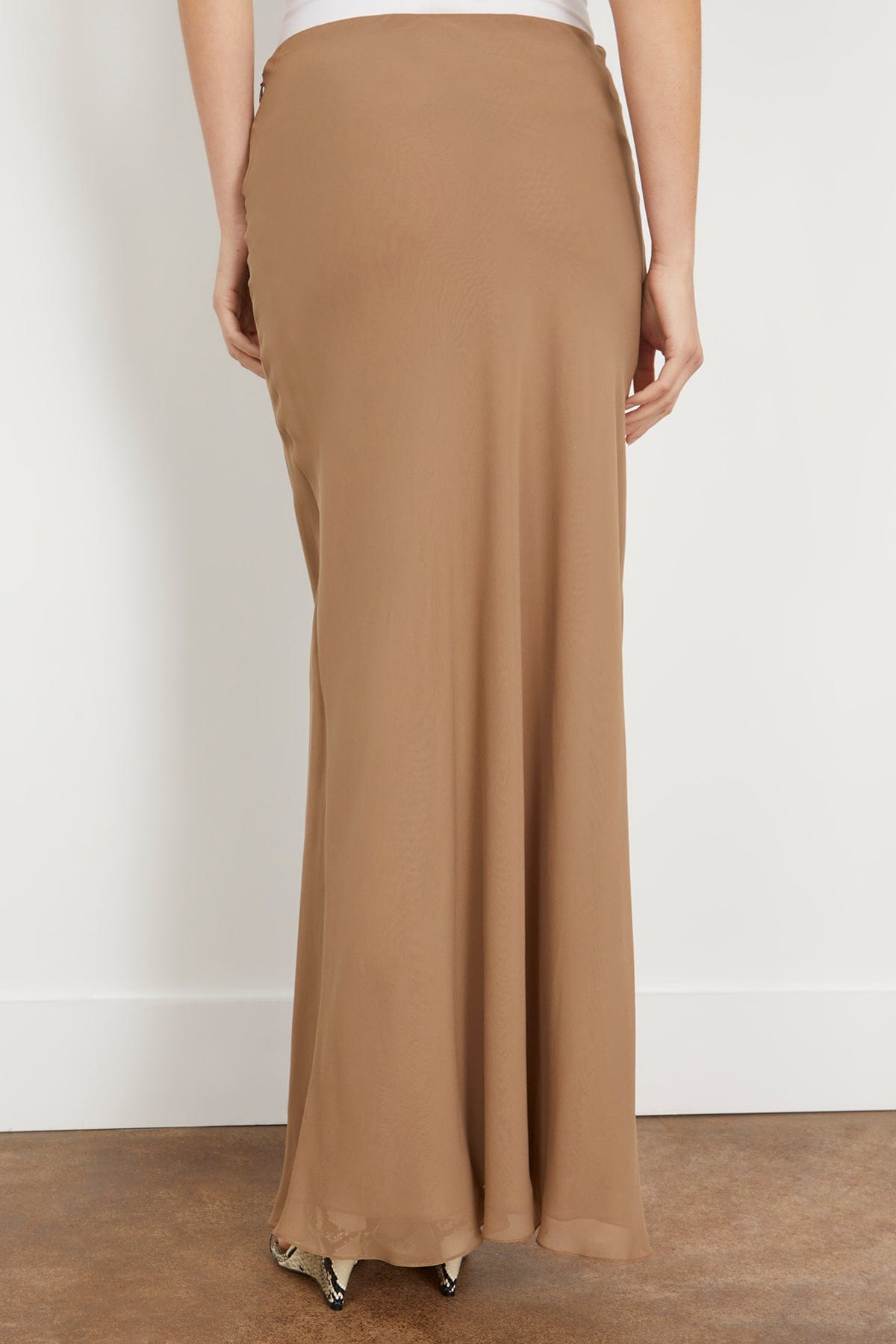 Khaite Skirts Mauva Skirt in Toffee