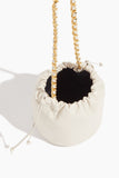 Khaite Bucket Bags Aria Small Bucket Bag in Off White Khaite Aria Small Bucket Bag in Off White