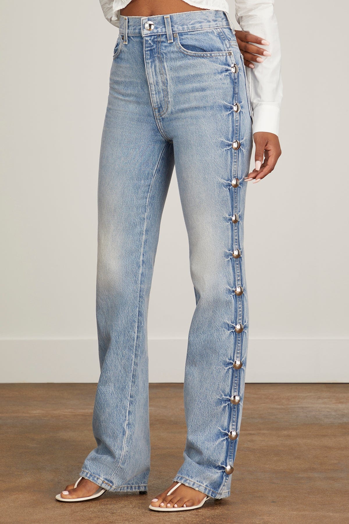 Khaite Jeans Studded Danielle Jean in Canton Khaite Studded Danielle Jean in Canton