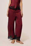 Kiki De Montparnasse Giselle Pajama Pant in Brick Dust