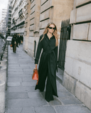 THE PARK Kimberly Coat in Noir