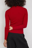 La Collection Tops Lucy Knitted Top in Red La Collection Lucy Knitted Top in Red