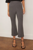 LAFATA Kick Flare Crop in Grey