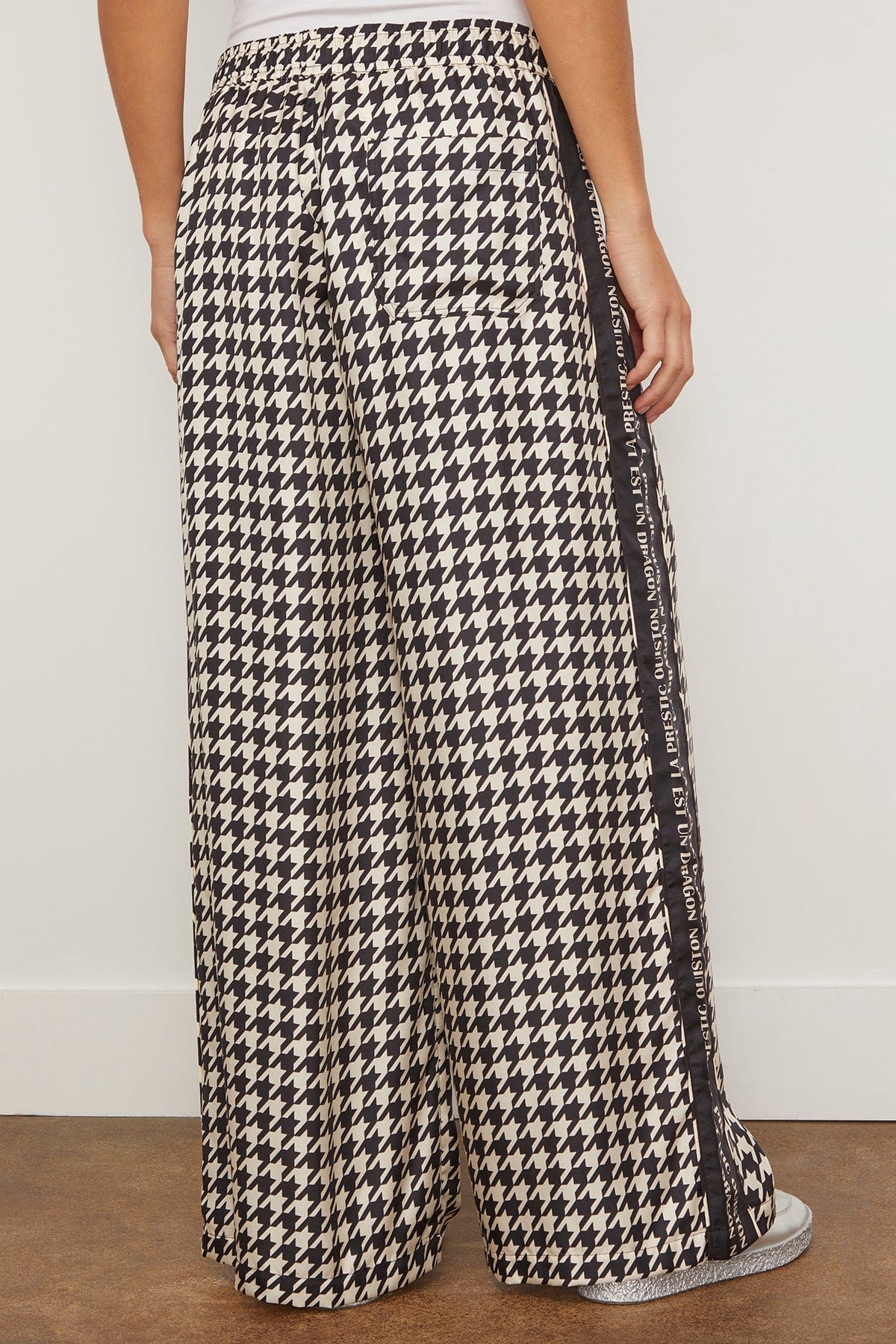 La Prestic Ouiston Pants Ring Pant in Mix Pied De Coq La Prestic Ouiston Ring Pant in Mix Pied De Coq