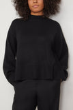 Le Kasha Sweaters Osaka Sweater in Black Le Kasha Osaka Sweater in Black