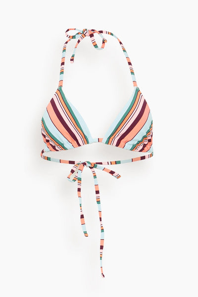 Malia Triangle Top in Poppy Sunset