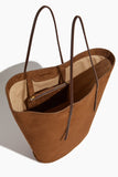 Little Liffner Tote Bags Soft Tulip Tote in Chestnut Suede Little Liffner Soft Tulip Tote in Chestnut Suede