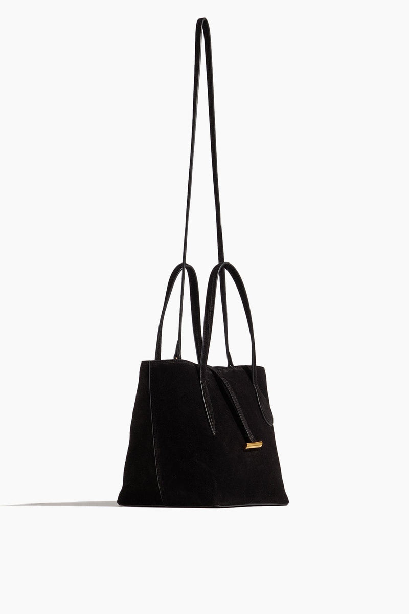 Little Liffner Sprout Mini Tote in Black Suede – Hampden Clothing