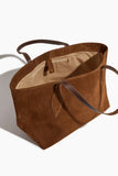 Little Liffner Tote Bags X-Large Sprout Tote in Chestnut Suede Little Liffner X-Large Sprout Tote in Chestnut Suede