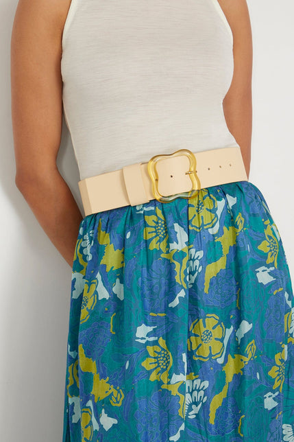 Lizzie Fortunato Belts Florence Belt in Limoncello Yellow Lizzie Fortunato Florence Belt in Limoncello Yellow