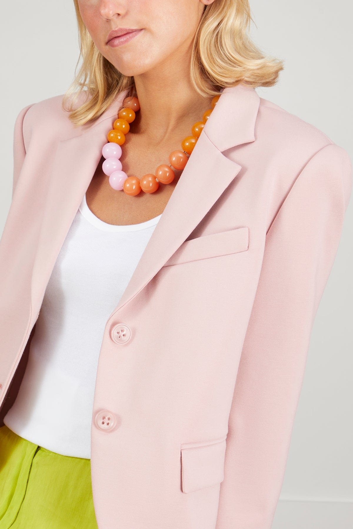 Lizzie Fortunato Necklaces Olympia Collar in Peach Lizzie Fortunato Olympia Collar in Peach