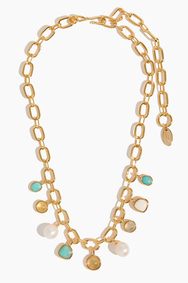 Lizzie Fortunato Necklaces Arabesque Necklace in Multi Lizzie Fortunato Arabesque Necklace in Multi