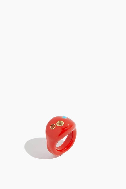 Lizzie Fortunato Rings Monument Ring in Red Hot Lizzie Fortunato Monument Ring in Red Hot