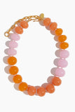 Lizzie Fortunato Necklaces Olympia Collar in Peach Lizzie Fortunato Olympia Collar in Peach