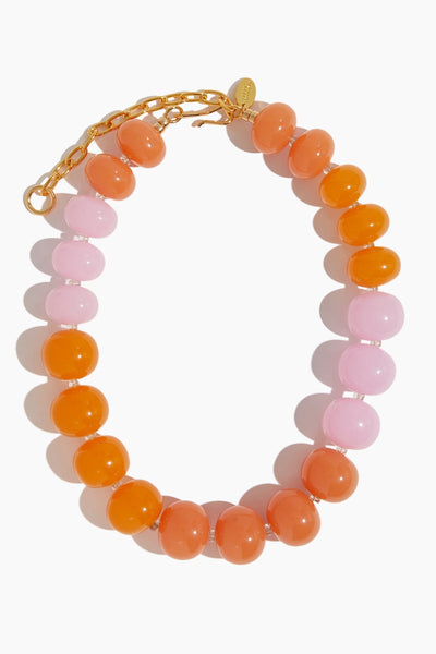 Lizzie Fortunato Necklaces Olympia Collar in Peach Lizzie Fortunato Olympia Collar in Peach