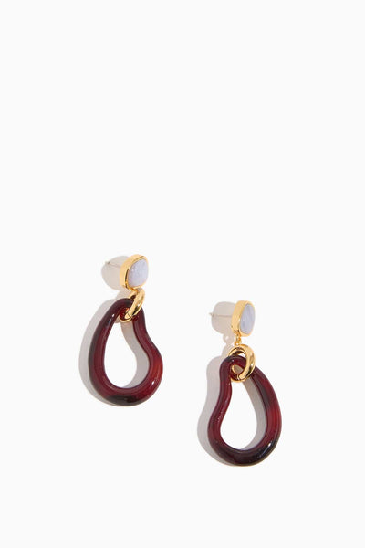 Galina Earrings in Sangria Multi