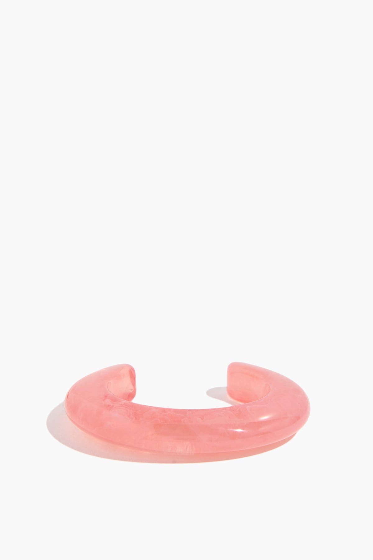 Lizzie Fortunato Ridge Cuff in Marbled Grapefruit Pink