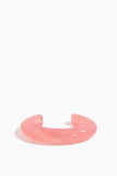 Lizzie Fortunato Ridge Cuff in Marbled Grapefruit Pink