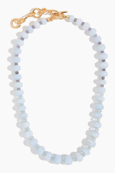 Lizzie Fortunato Necklaces Seaside Cliffs Necklace in Blue Lizzie Fortunato Seaside Cliffs Necklace in Blue