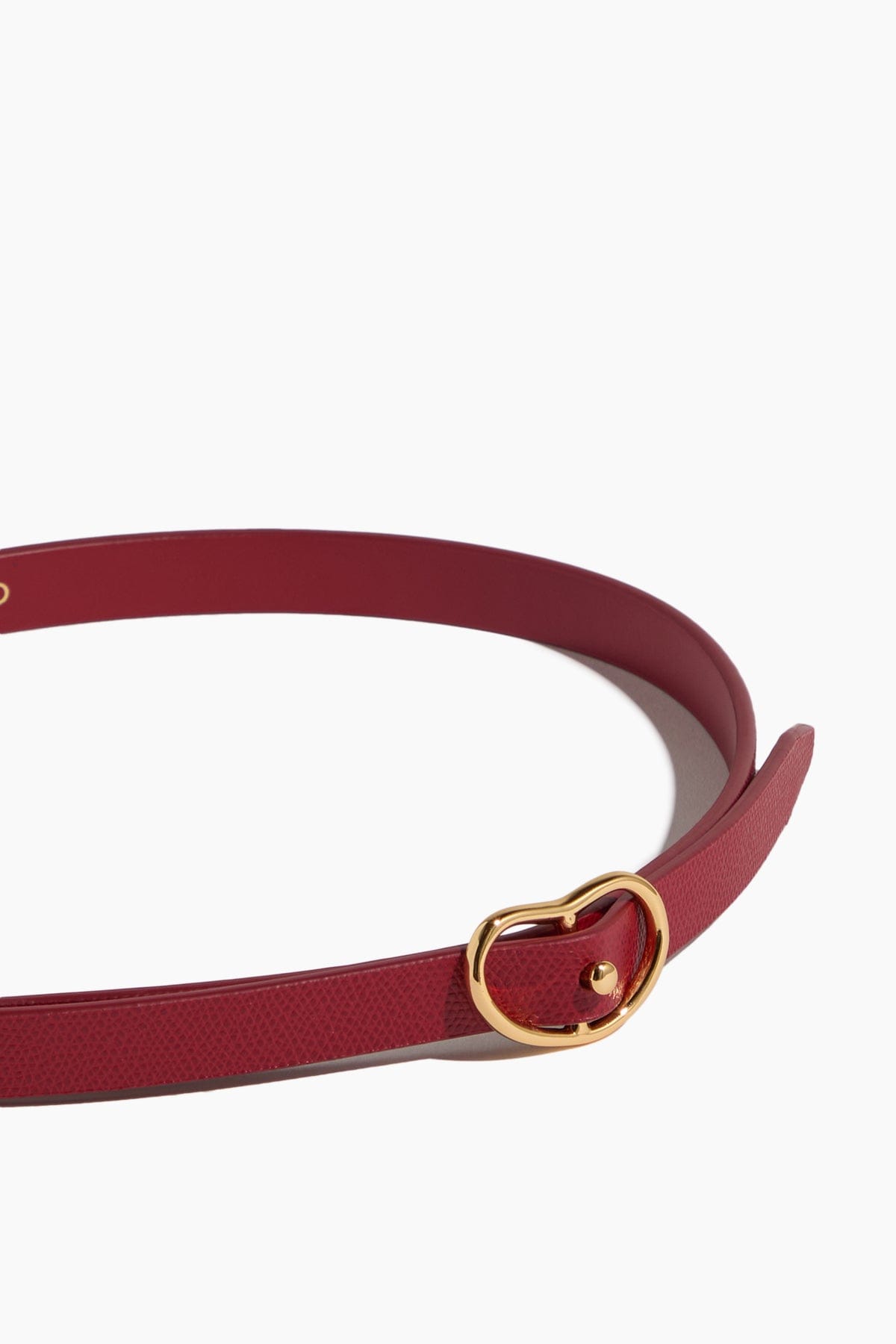 Lizzie Fortunato Belts Skinny Georgia Belt in Red Lizzie Fortunato Skinny Georgia Belt in Red