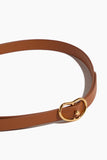 Lizzie Fortunato Belts Skinny Georgia Belt in Tan Lizzie Fortunato Skinny Georgia Belt in Tan