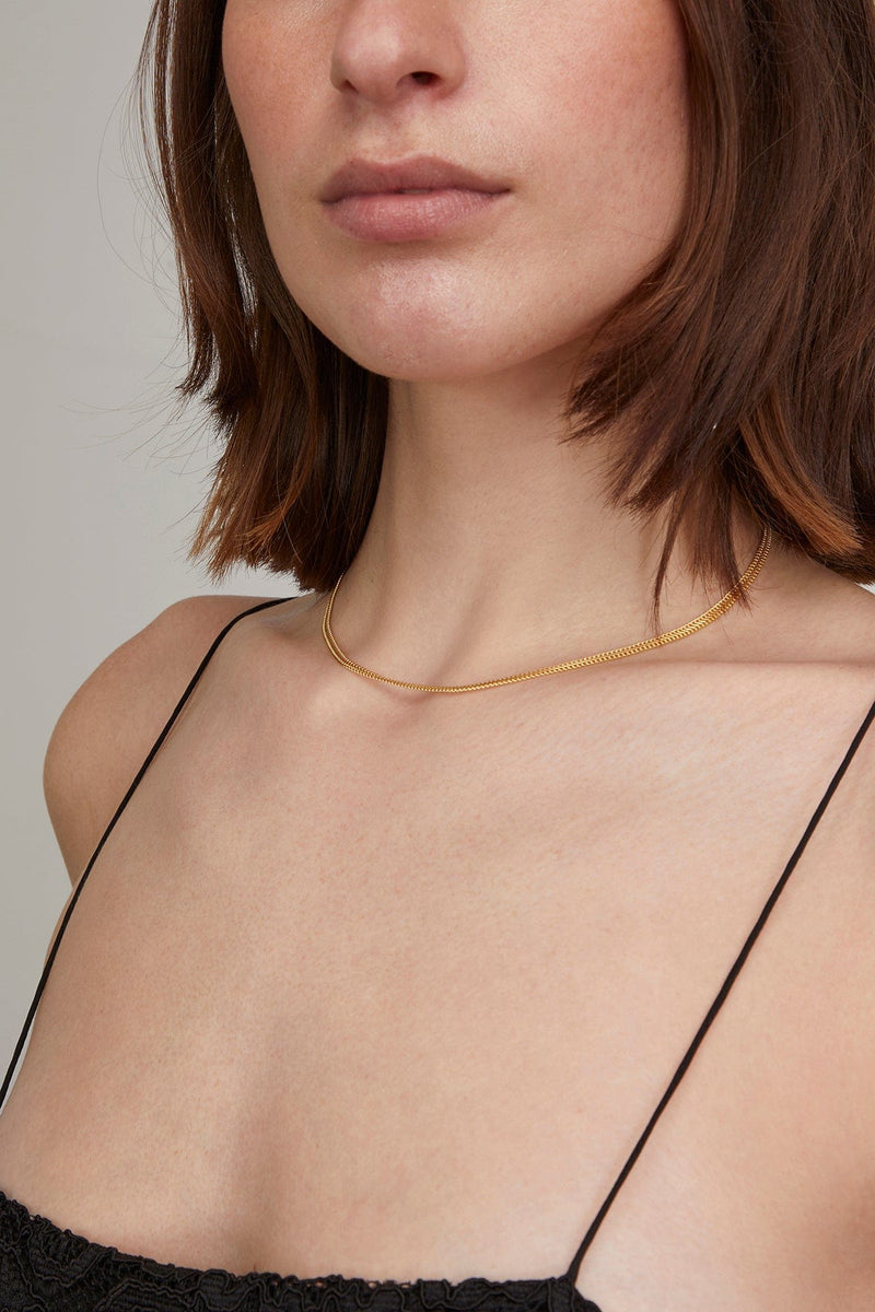 Twisted Link Chain Necklace in 18k Gold Vermeil | Kendra Scott