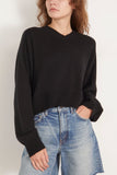 Loulou Studio Sweaters Anzor Sweater in Black Loulou Studio Anzor Sweater in Black