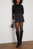 Loulou Studio Skirts Mahaz Asymmetric Skirt in Black Loulou Studio Mahaz Asymmetric Skirt in Black