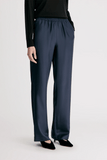 Loulou de Saison Alera Wide Leg Pant in Navy