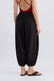 Loulou de Saison Almaya Balloon Pant in Black