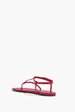 Loulou Studio Strappy Flat Sandals Amaru Thong Sandal in Tomato Loulou Studio Amaru Thong Sandal in Tomato