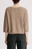 Loulou de Saison Azali Crewneck Sweater in Ashes