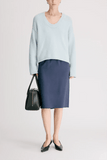 Loulou de Saison Derry Sweater in Light Blue