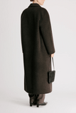 Loulou de Saison Irvin Double Breasted Coat in Brown