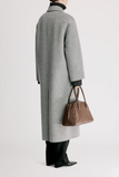Loulou de Saison Irvin Double Breasted Coat in Grey