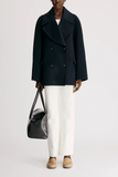 Loulou de Saison Neil Double Breasted Jacket in Navy