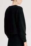 Loulou de Saison Remus Oversized Cardigan in Black