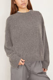 Loulou Studio Sweaters Ropo Sweater in Anthracite Ropo Sweater in Anthracite