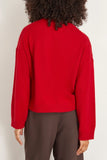 Loulou Studio Sweaters Ropo Sweater in Burgundy Ropo Sweater in Burgundy