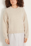 Loulou Studio Sweaters Ropo Sweater in Stone Melange Ropo Sweater in Stone Melange