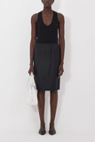 Loulou de Saison Vasali Knee Length Skirt in Black
