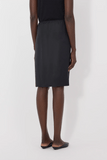 Loulou de Saison Vasali Knee Length Skirt in Black