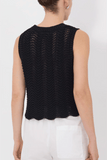 Loulou de Saison Vittoria Tank Top in Black